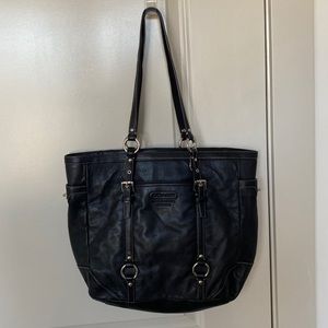 COACH genuine leather tote